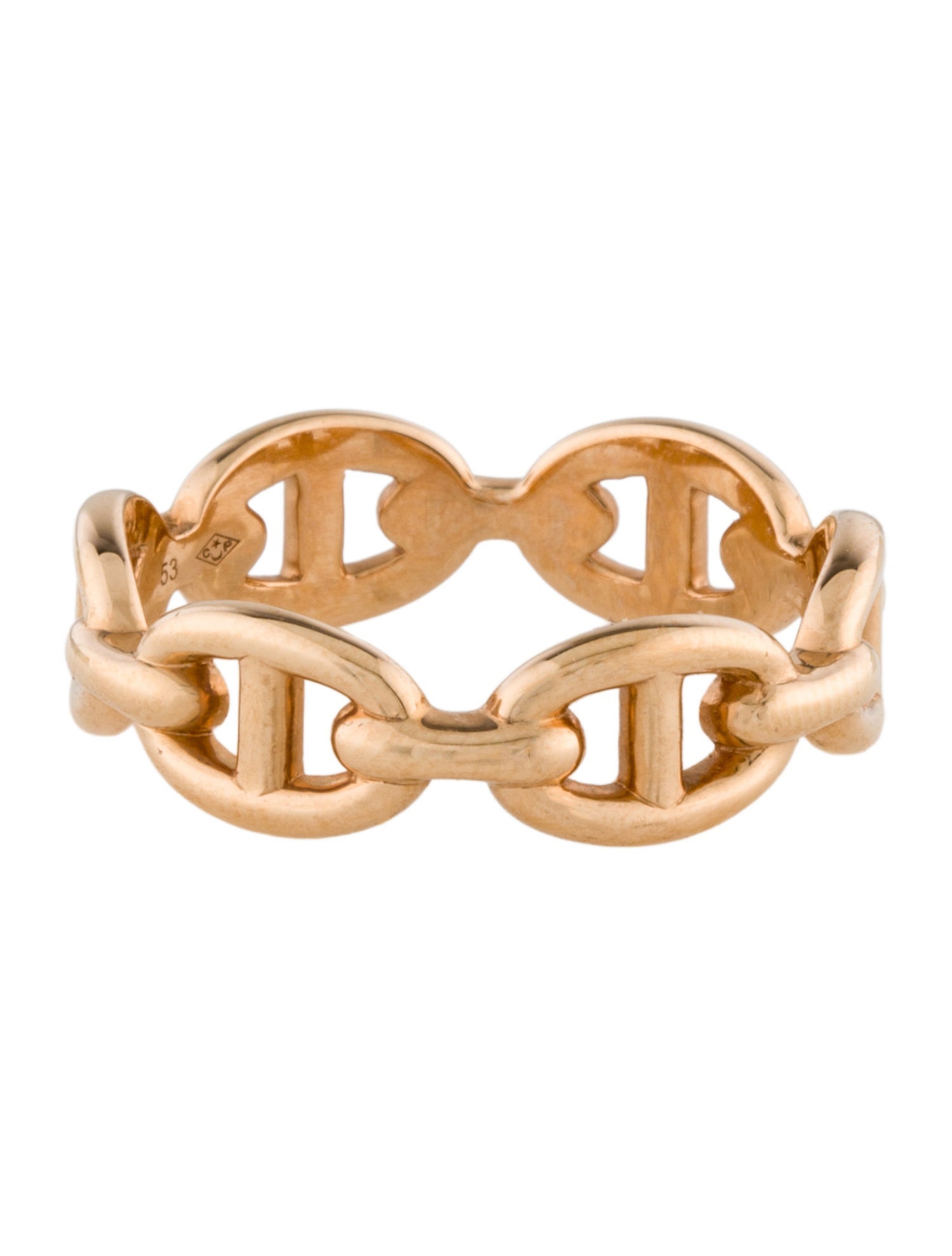 Hermès Chaine d'Ancre Enchainee Ring, Small Model